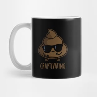 Craptivating Cute Cool Poop Pun Mug